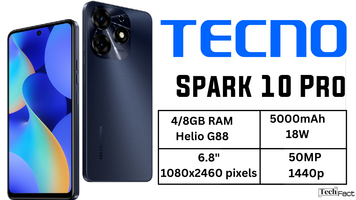 Full Review Of Tecno Spark 10 Pro On TechFact Site