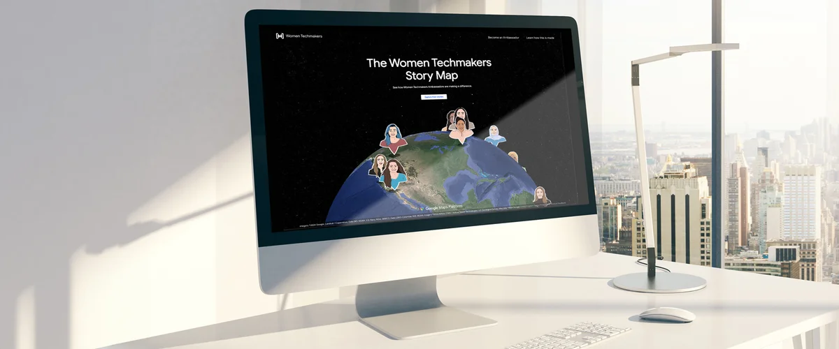 Women techmakers story map google maps platform